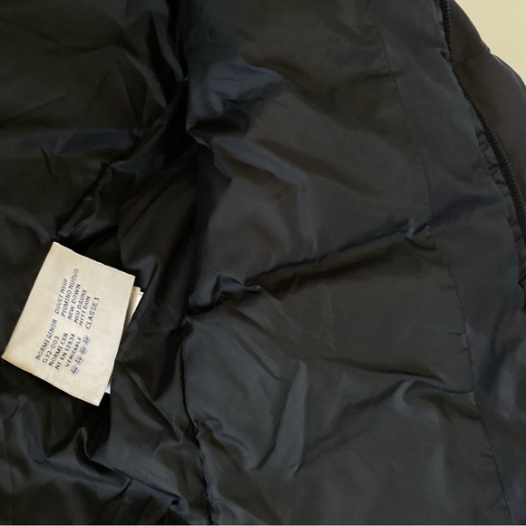 Moncler Angers Giubbotto Down Hooded Puffer Jacket. Deep Navy. Sz XS / Small - Picture 11 of 14